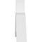Ekena Millwork Archdale Architectural Grade PVC Gable Bracket, 84"W x 17 1/2"H x 4"D x 6"F, 5/12 Pitch GBP084X18X0406ARC00 - alternate 4